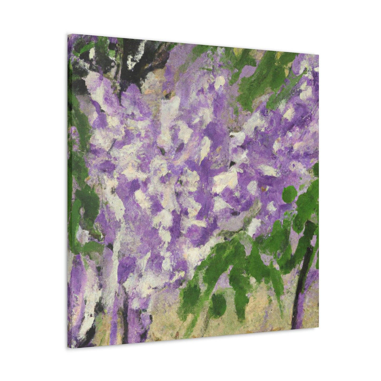 Lilac In Expressionism - Canvas