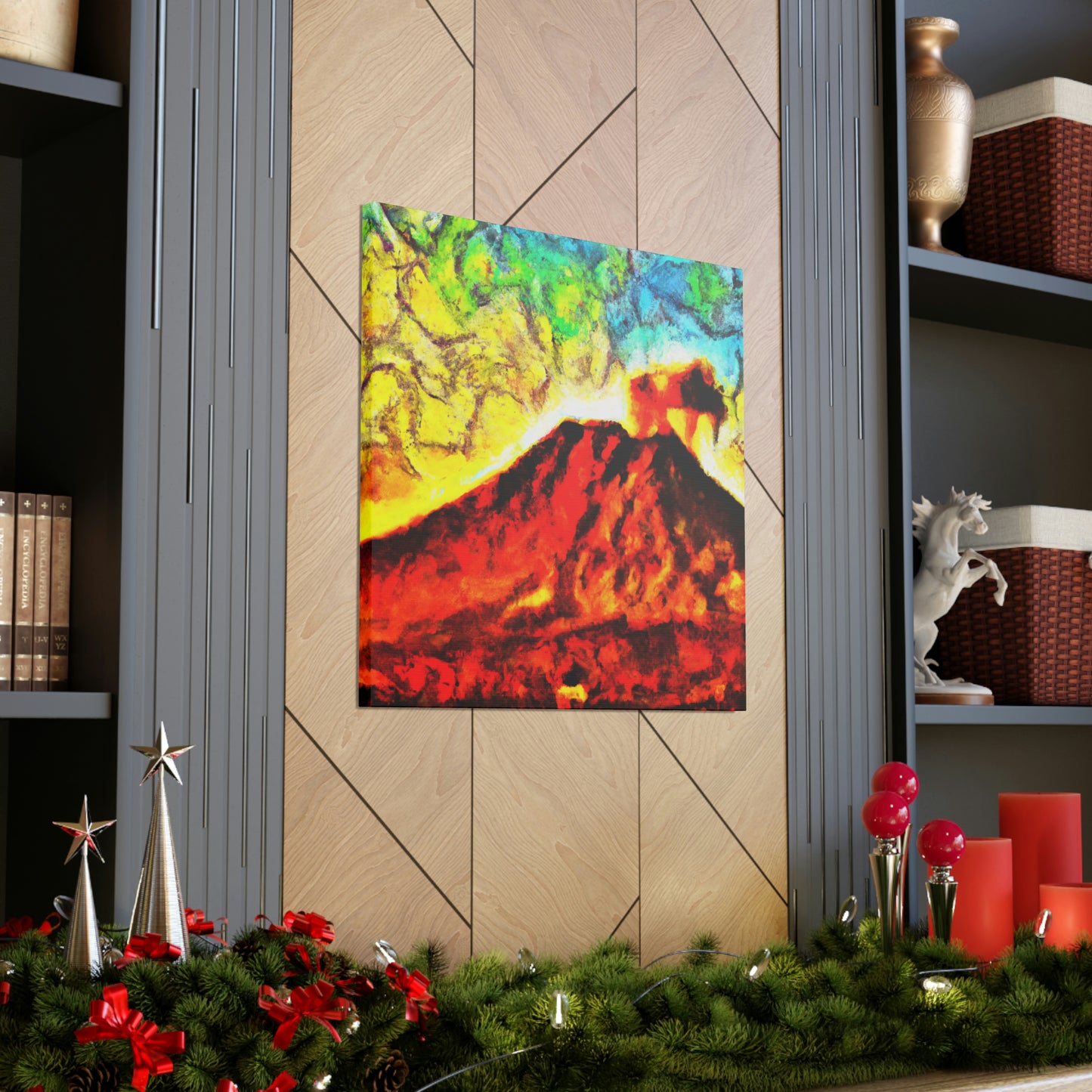 Volcanic Eruption Beauty - Canvas