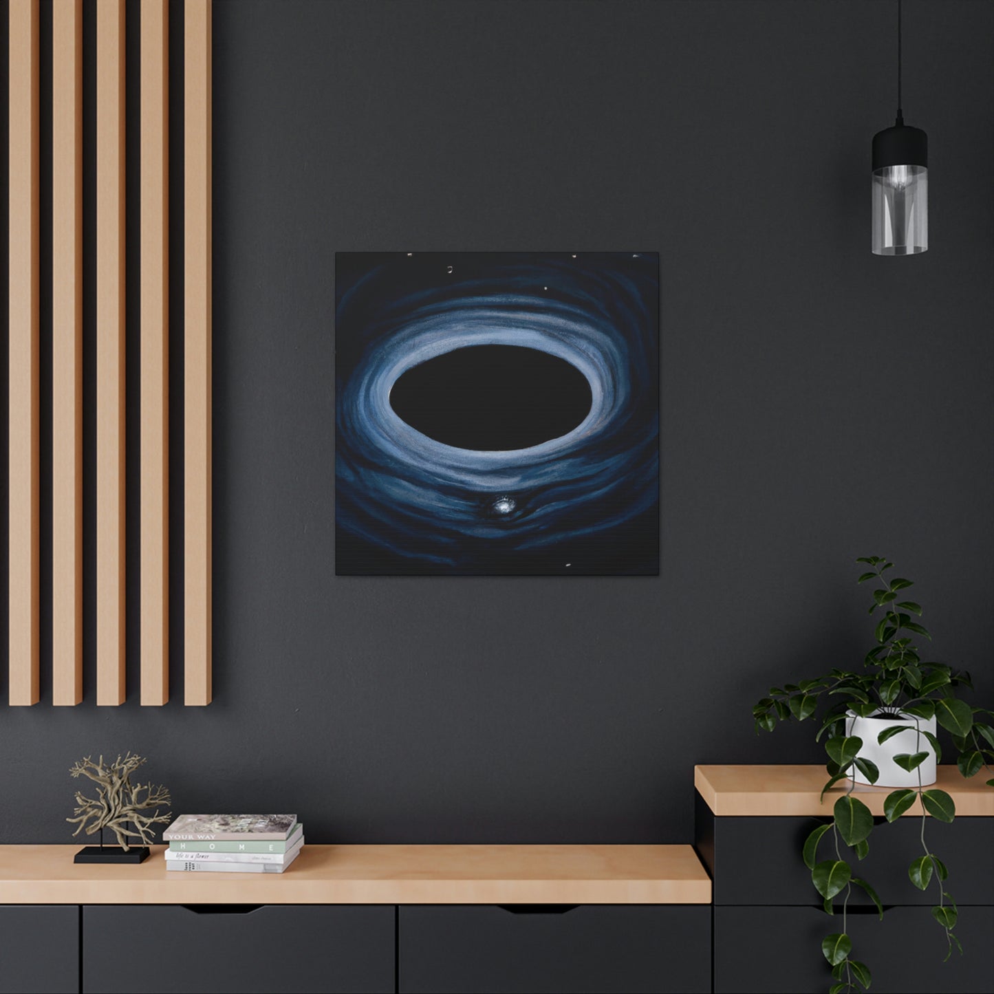 "Black Hole Maelstrom" - Canvas