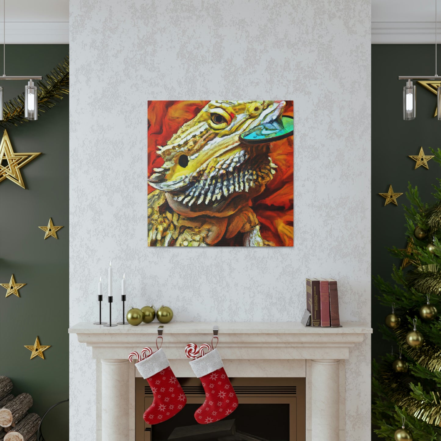 Bearded Dragon Dreamscape - Canvas