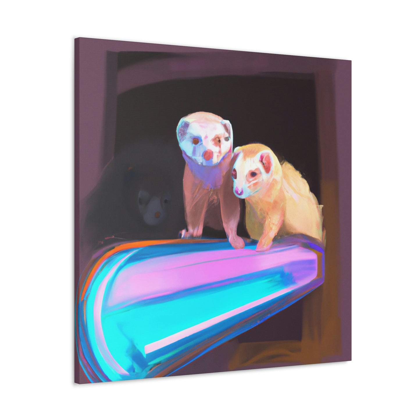 Ferrets of Minimalism - Canvas