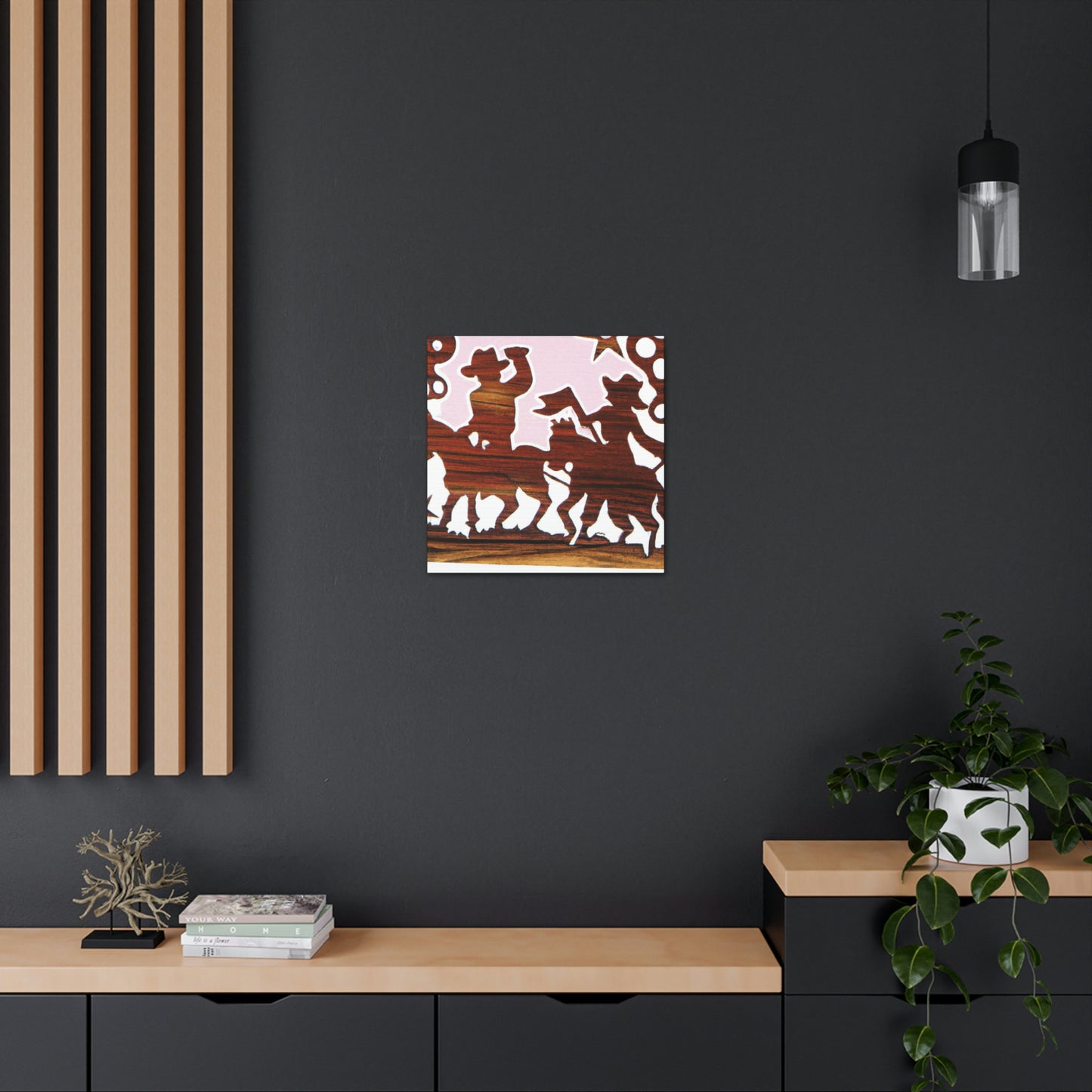 "Raising Cattle Marked." - Canvas