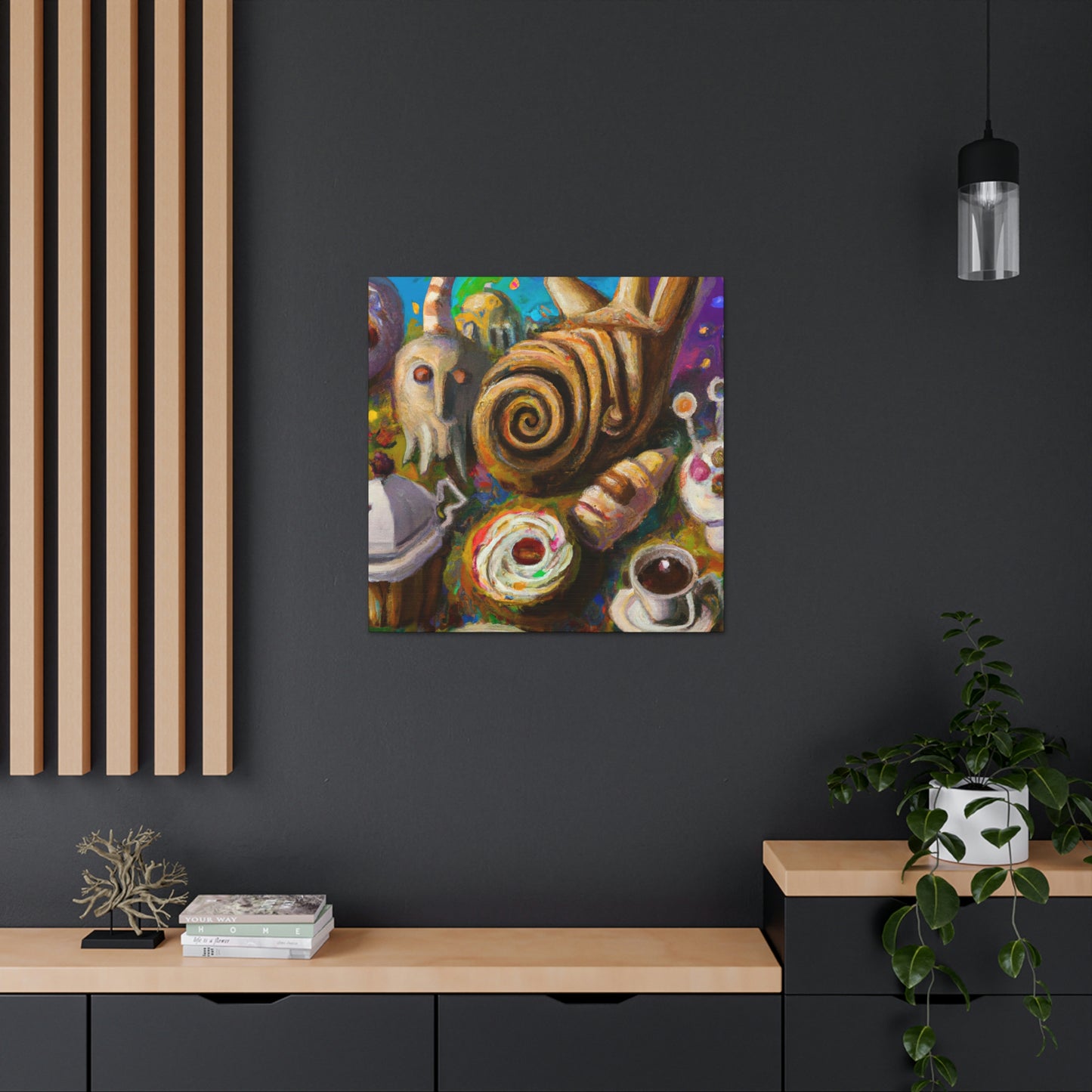 Sweet Dreams of Pastry - Canvas