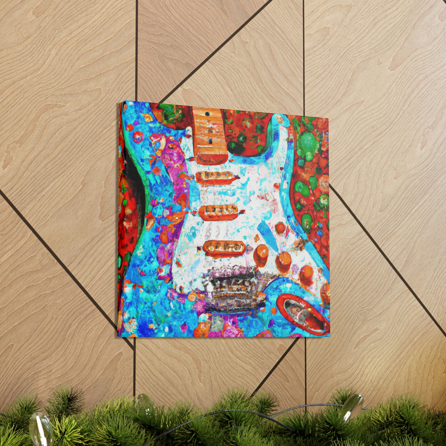 Fender's Expressionistic Vision - Canvas