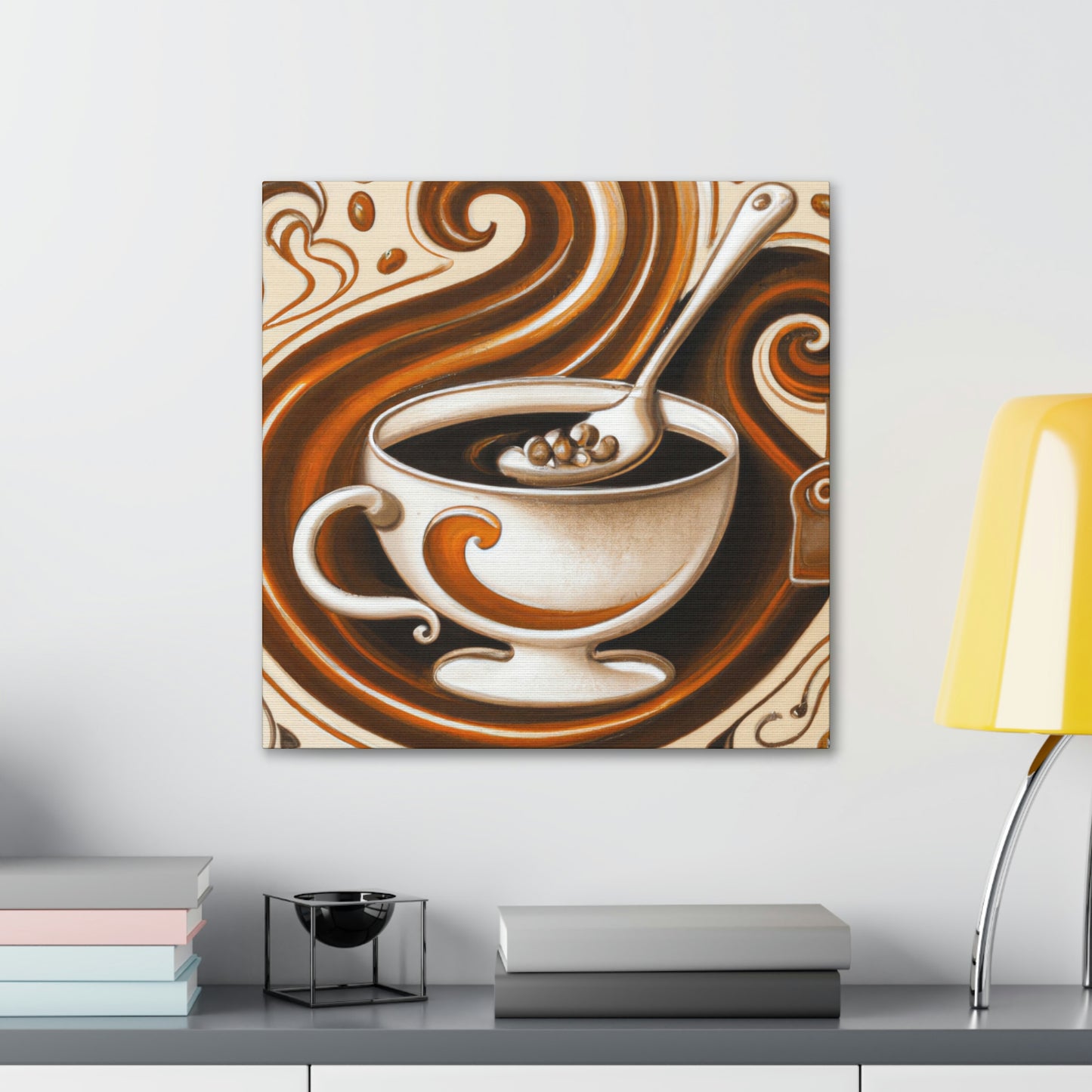 "Coffee for the Ancients" - Canvas