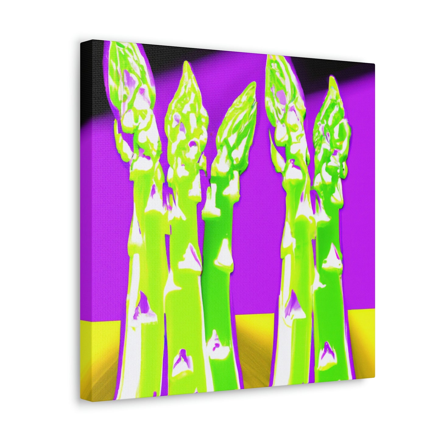 Asparagus Pop Explosion - Canvas