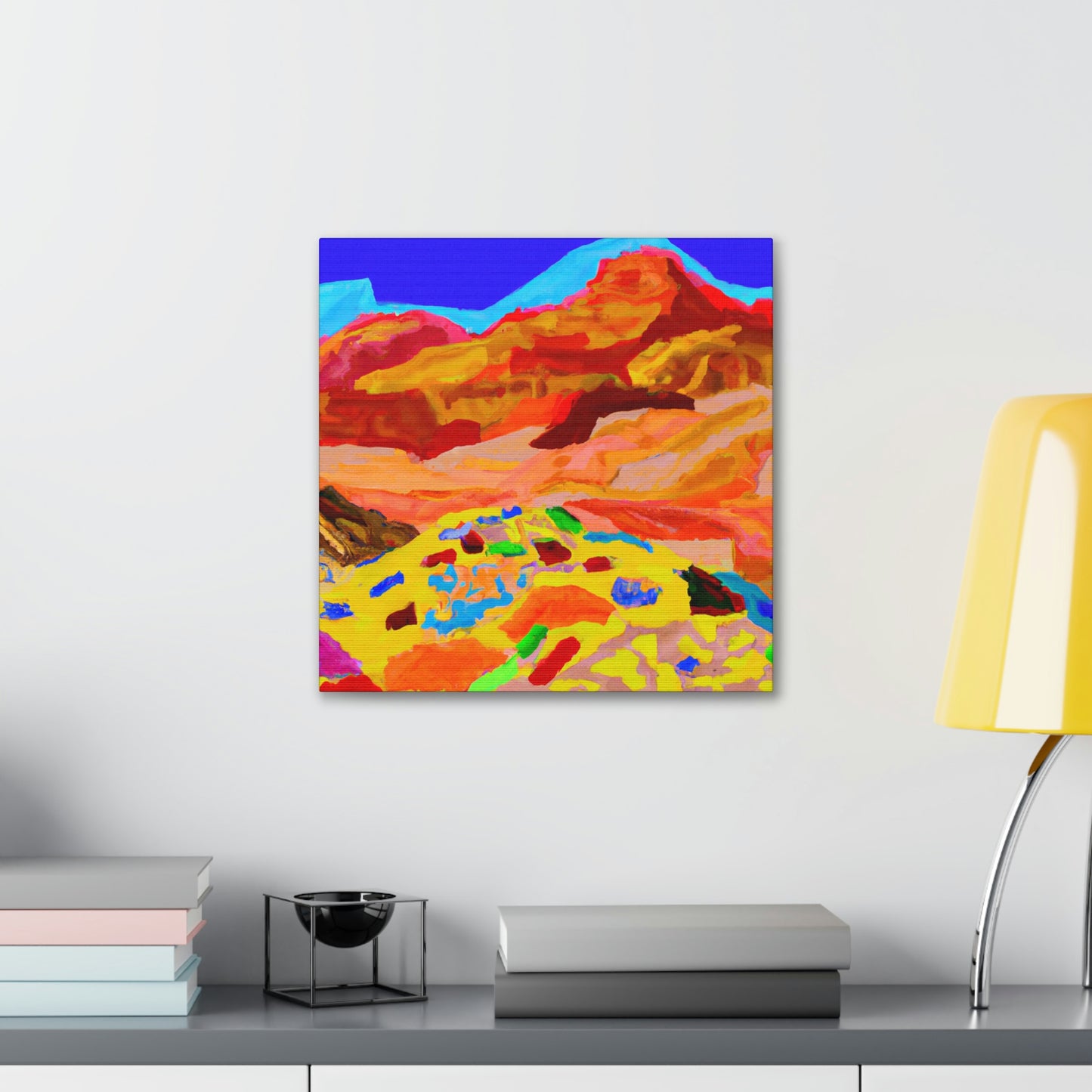 Desert of Colorful Hues - Canvas