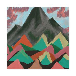 Mountain Majesty Mosaic - Canvas