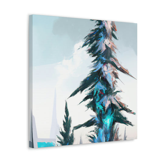 Pine Tree Expanse. - Canvas