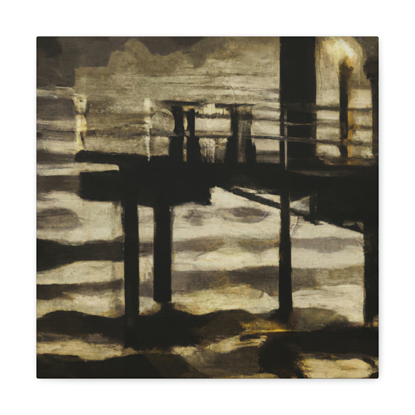 Pier on the Horizon - Canvas