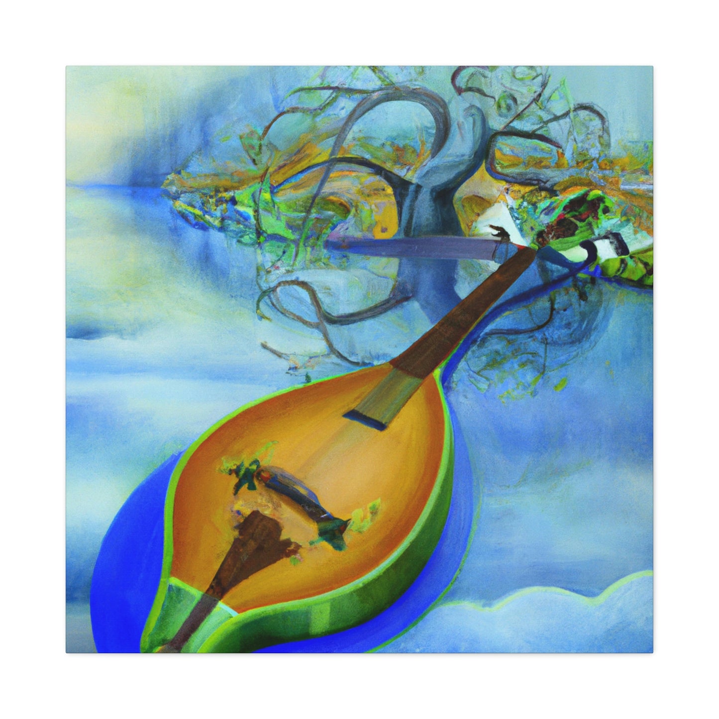 Mandolin's Surreal Dream - Canvas