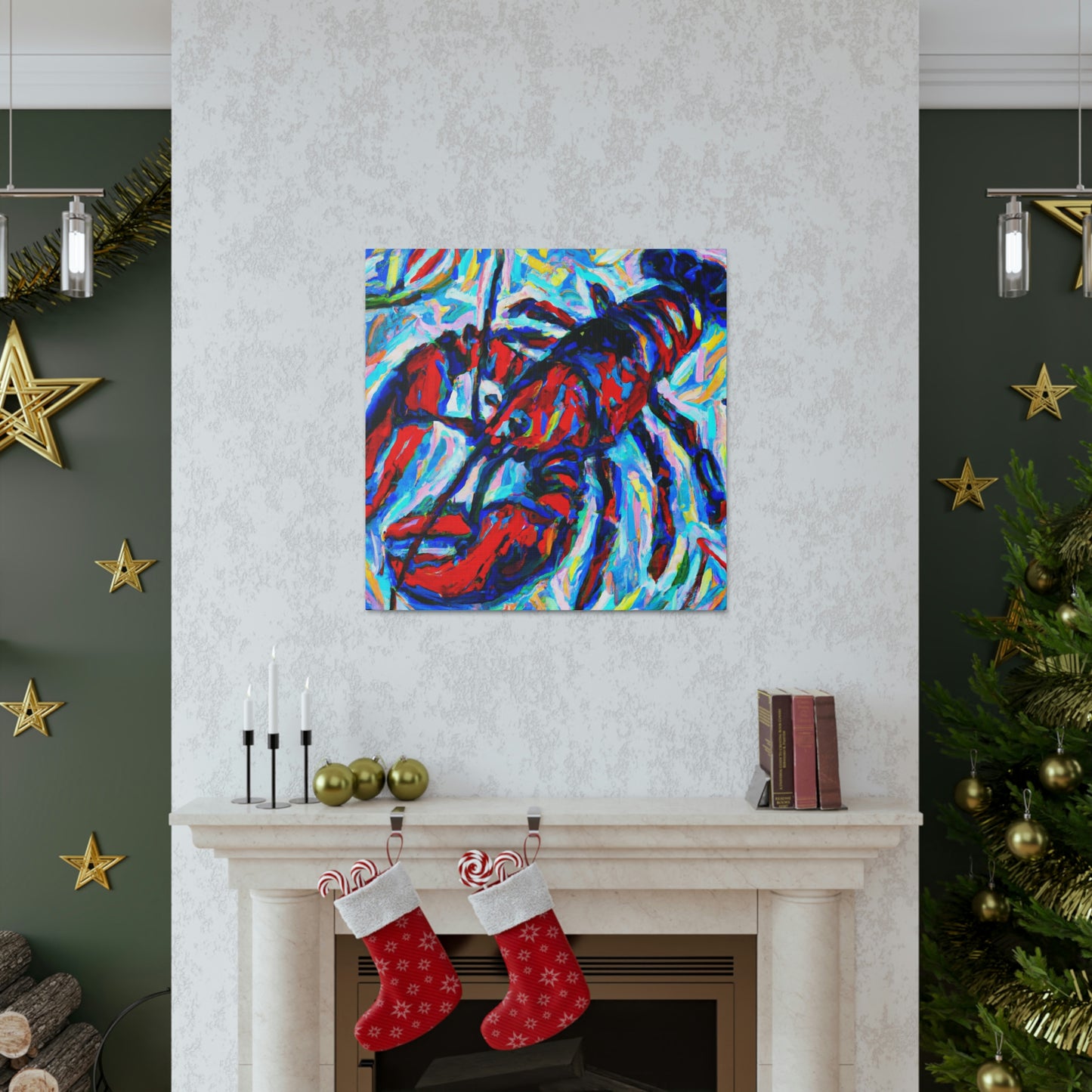 Lobster's Expressionist Dream - Canvas