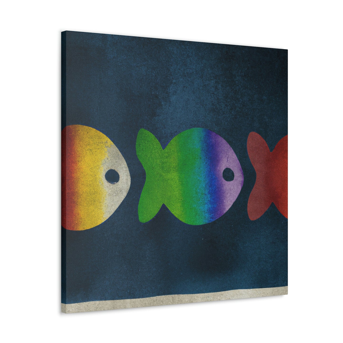 Rainbow Fish Dreaming - Canvas