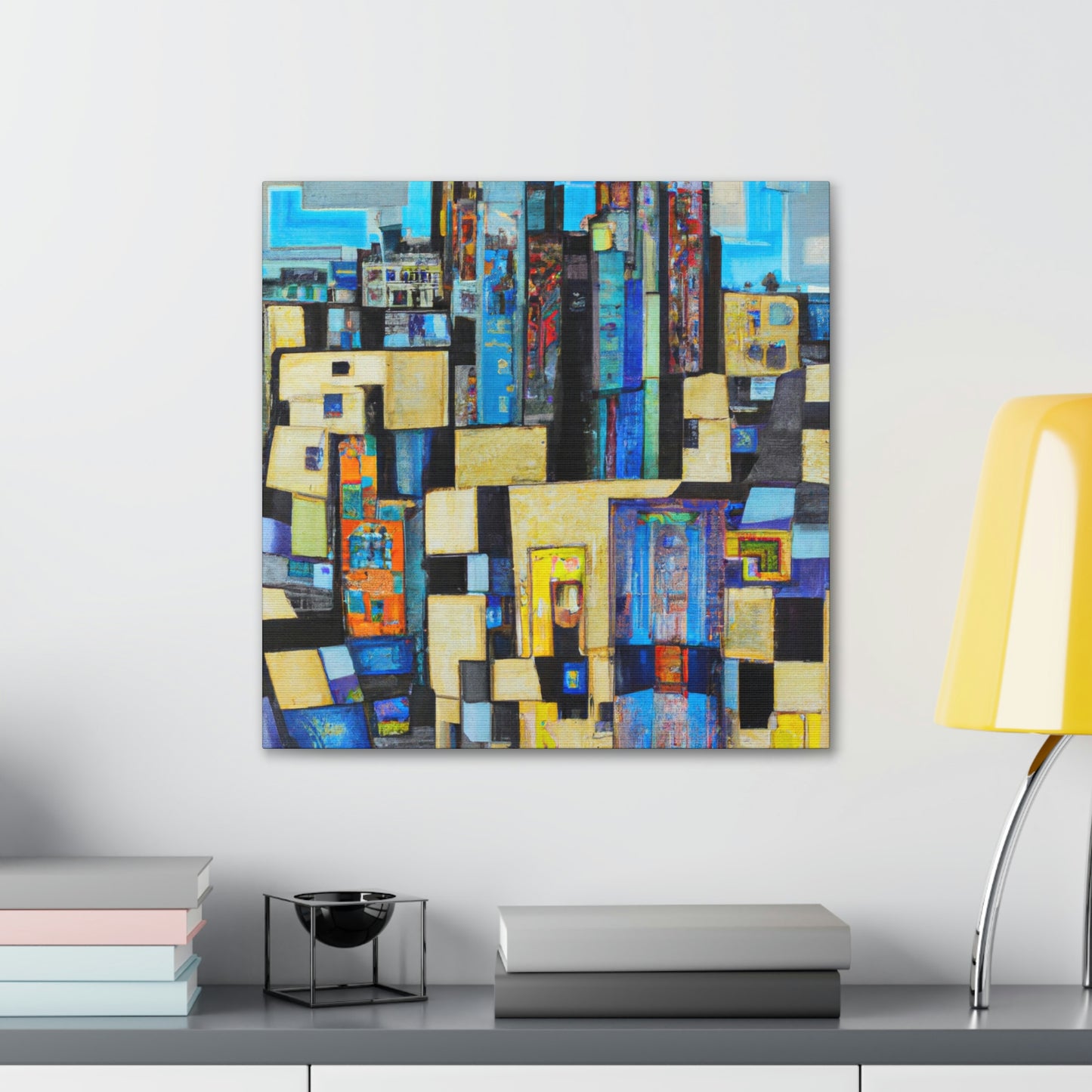 "Deco Expressionist Dream" - Canvas