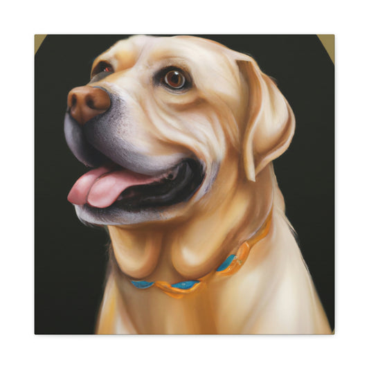 "Labrador Retriever Majesty" - Canvas