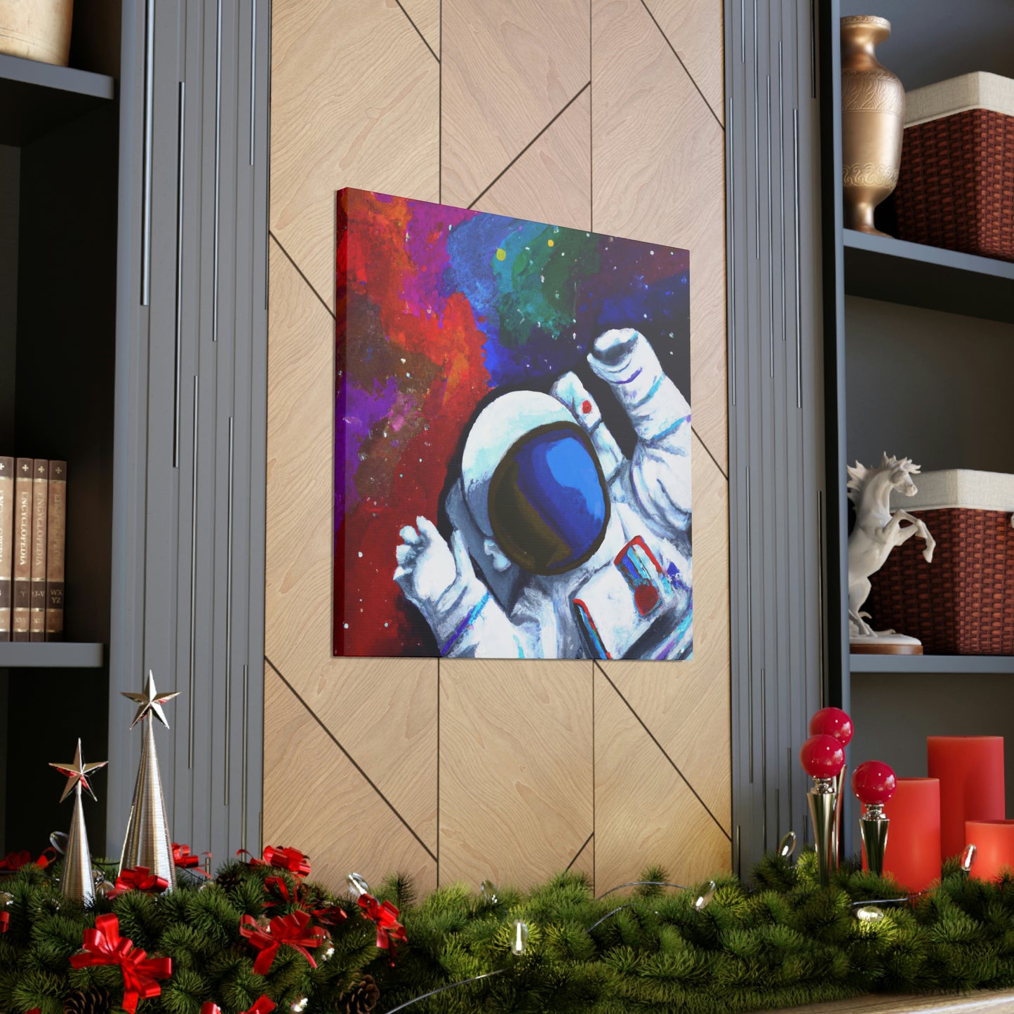 " Astronaut In Spaceflight" - Canvas