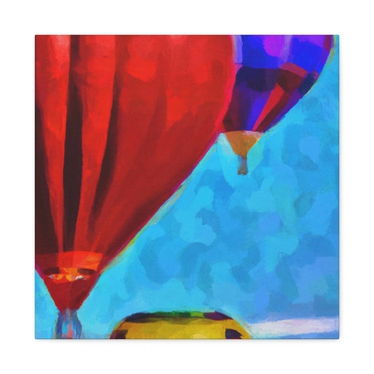 "Ascending Balloon Fantasy" - Canvas