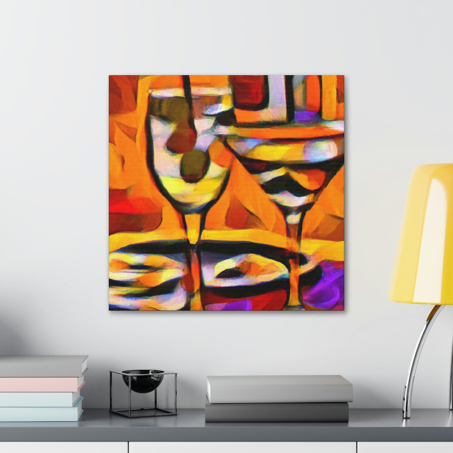 Boozy Brushstrokes - Canvas