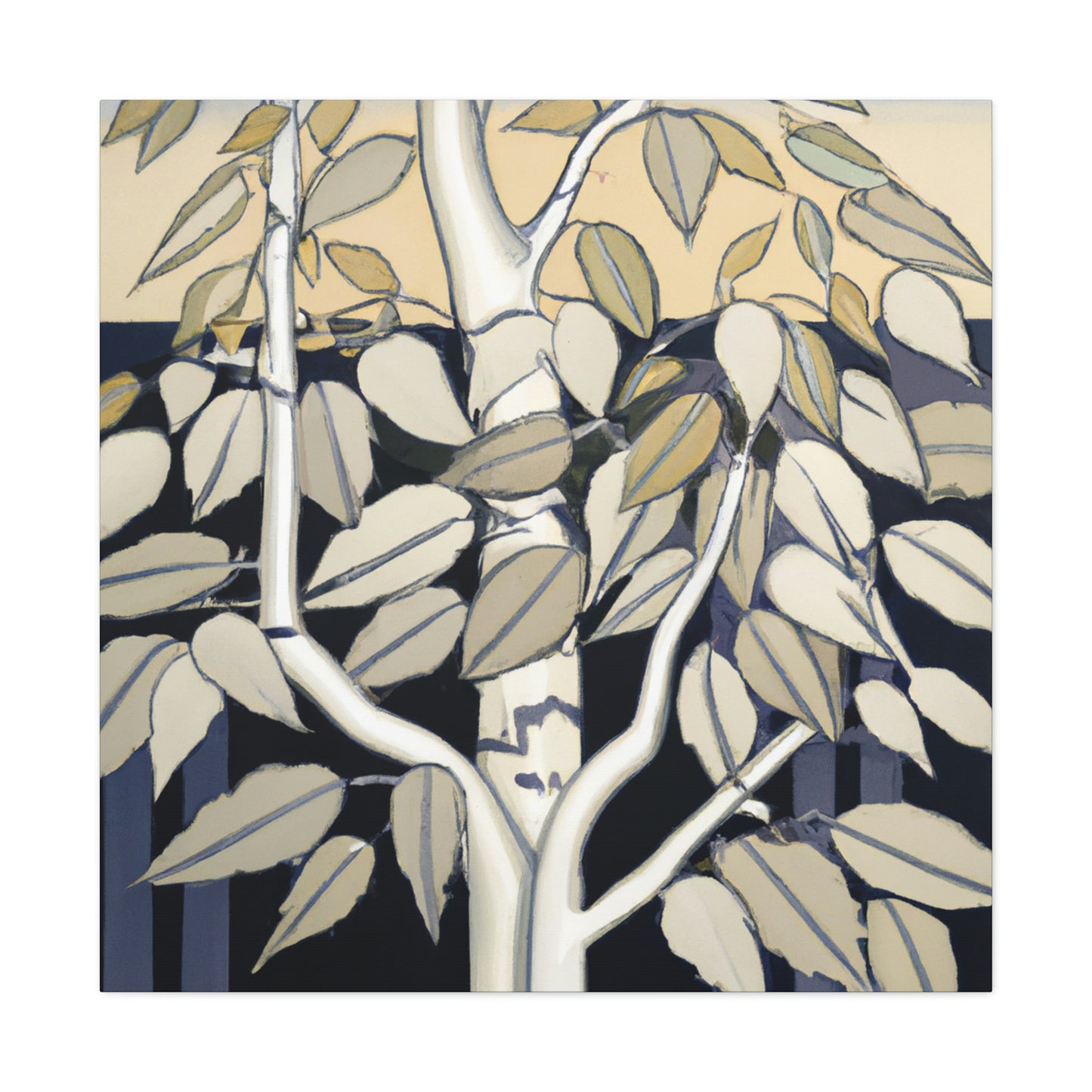 "Beech Tree Deco Dream" - Canvas