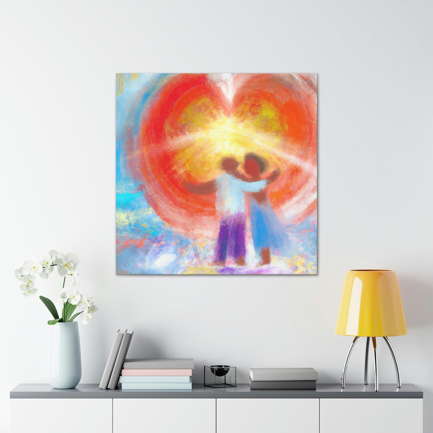 "Love Halo Illuminated" - Canvas