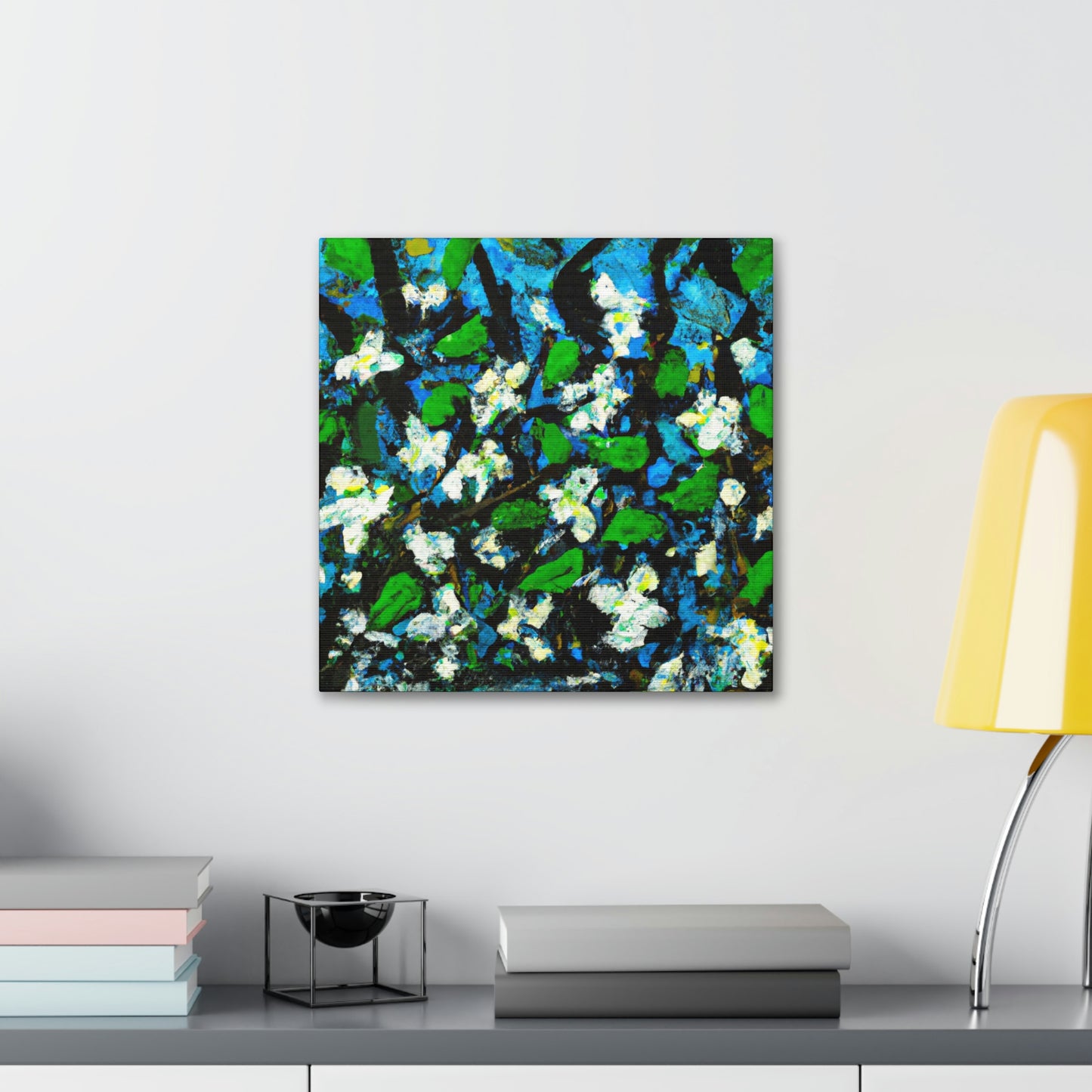 Jasmine's Colorful Frenzy - Canvas