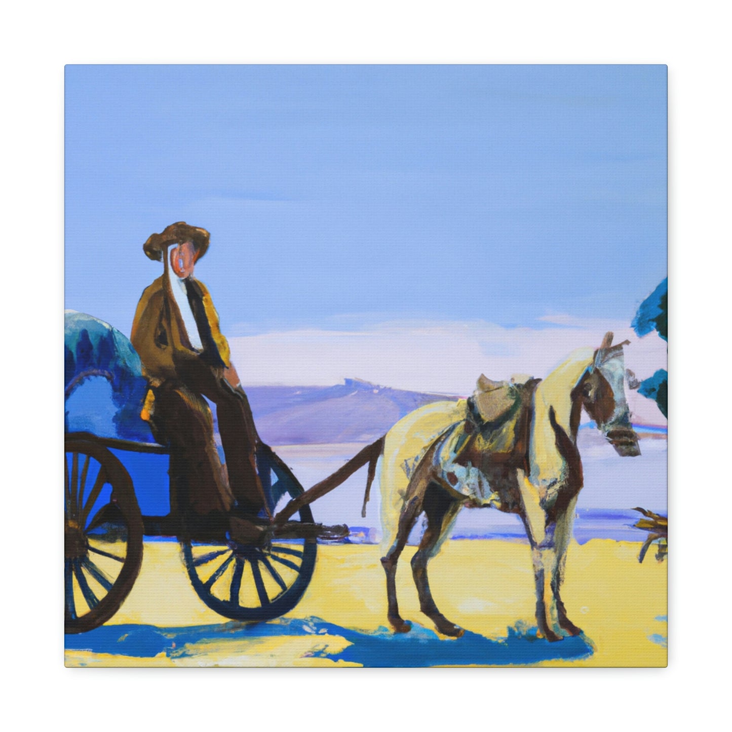 Stagecoach of Dreams - Canvas