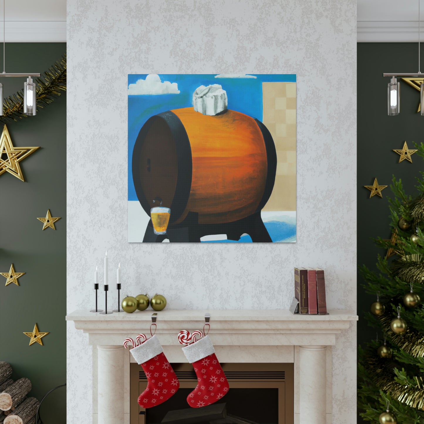 Whiskey Barrell Dreaming - Canvas