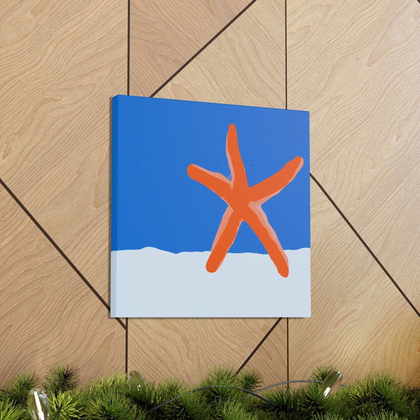 "Starfish in Minimalism" - Canvas