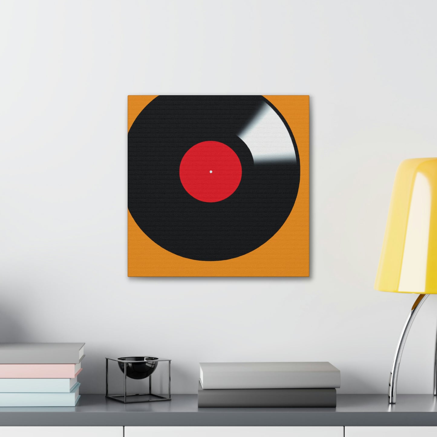 Vinyl Story Told Minimally - Canvas