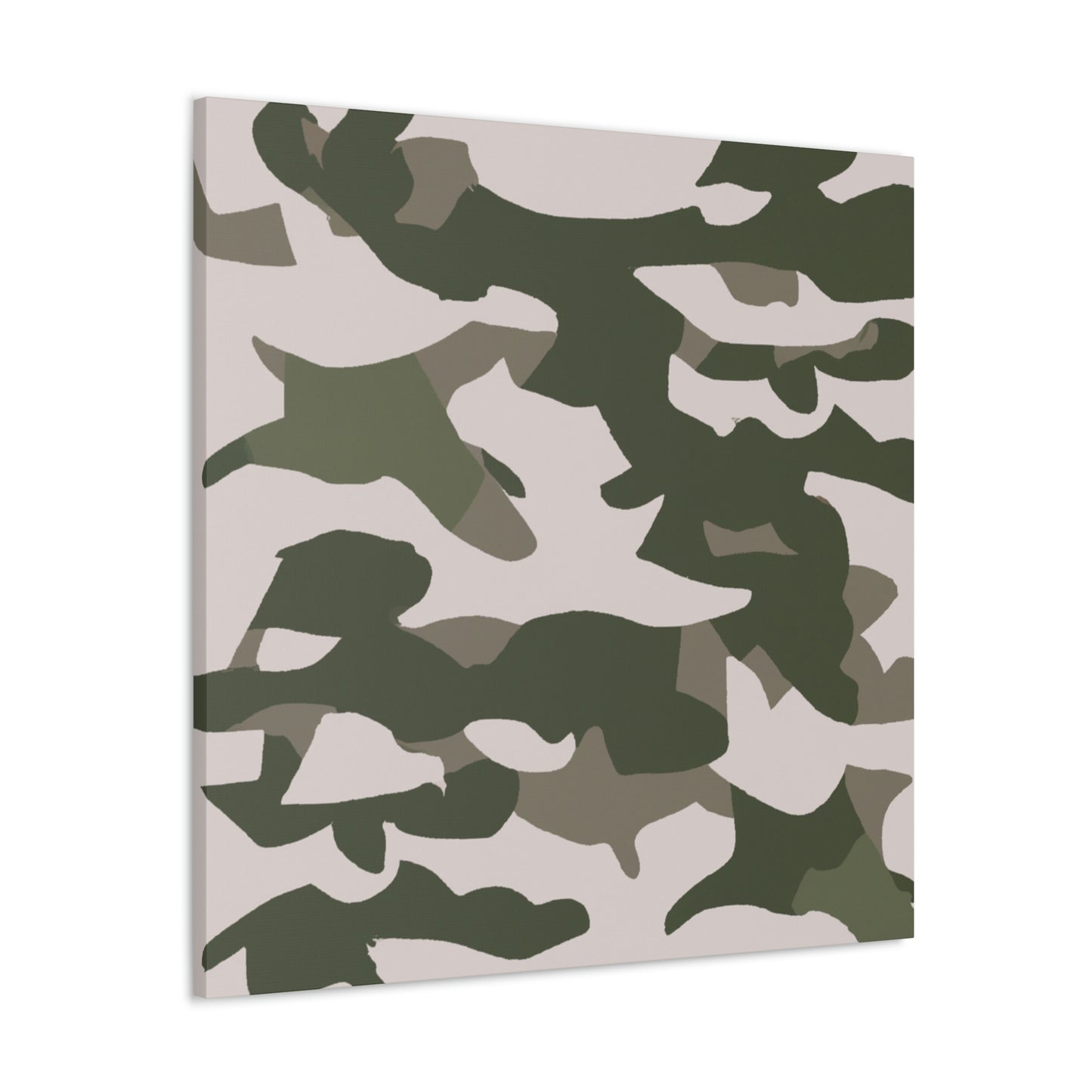 "Camouflage in Monochrome." - Canvas