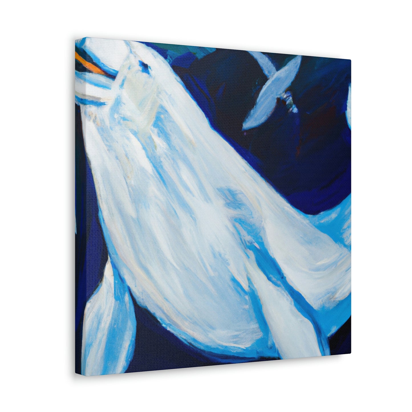 Beluga Whale Symphony - Canvas