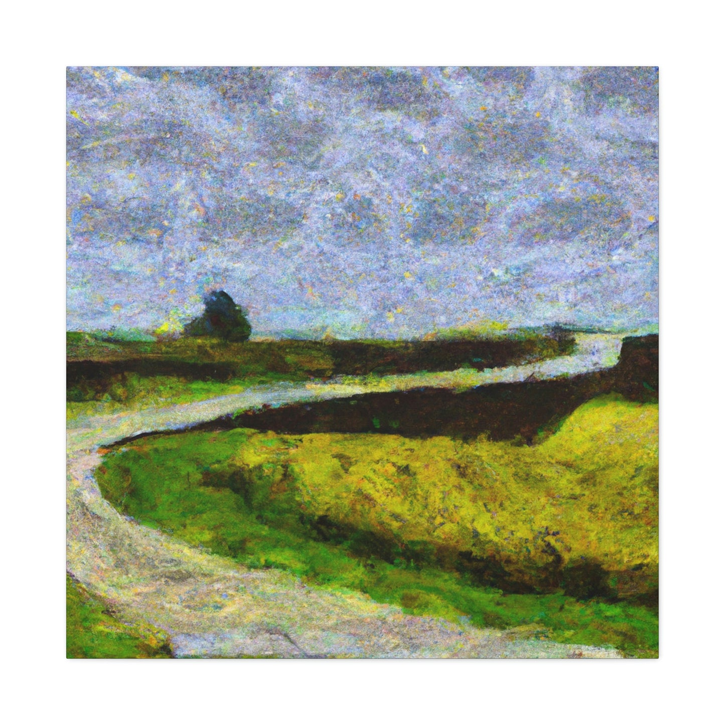 Country Road Dreamscape - Canvas