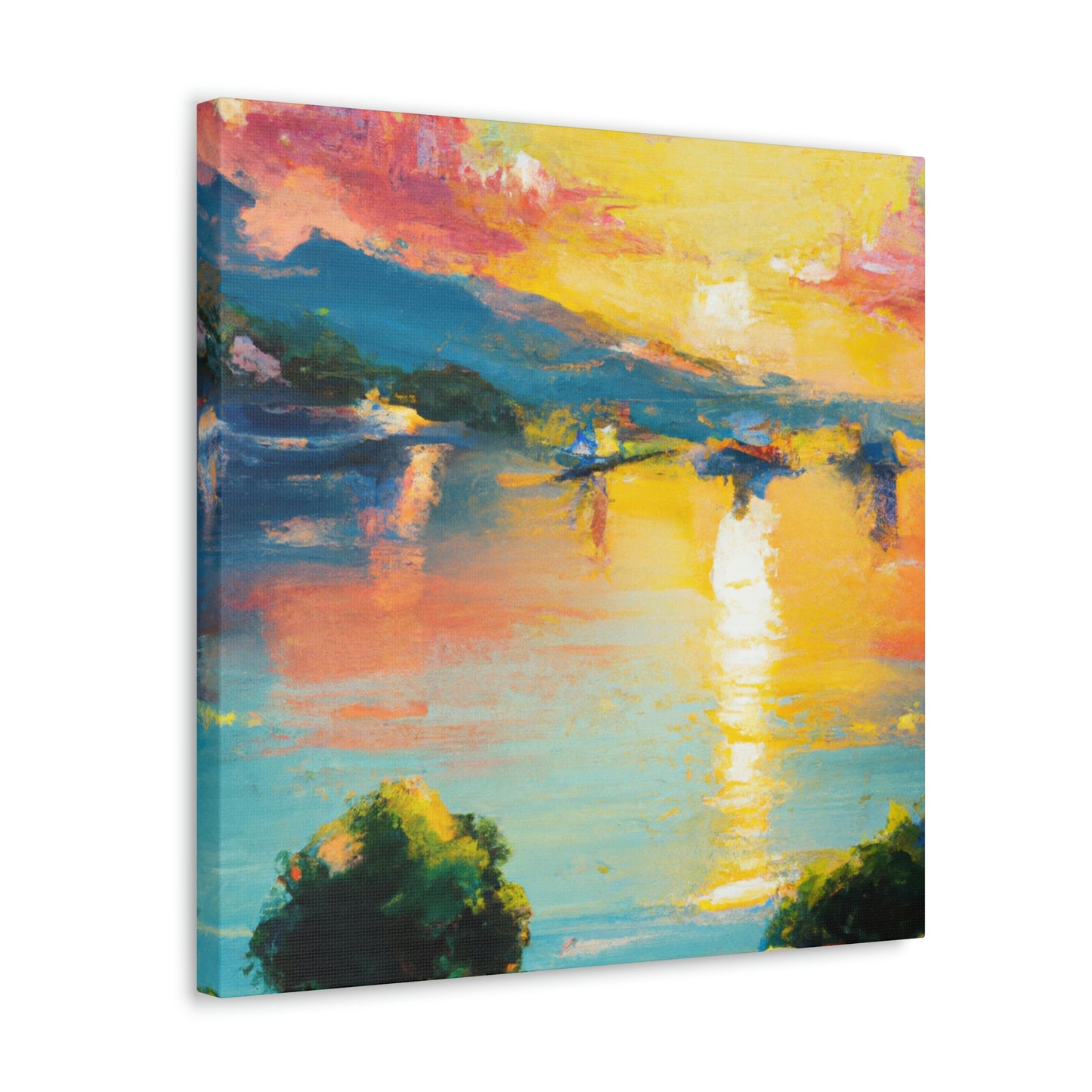 Radiant Reflections of Joy - Canvas