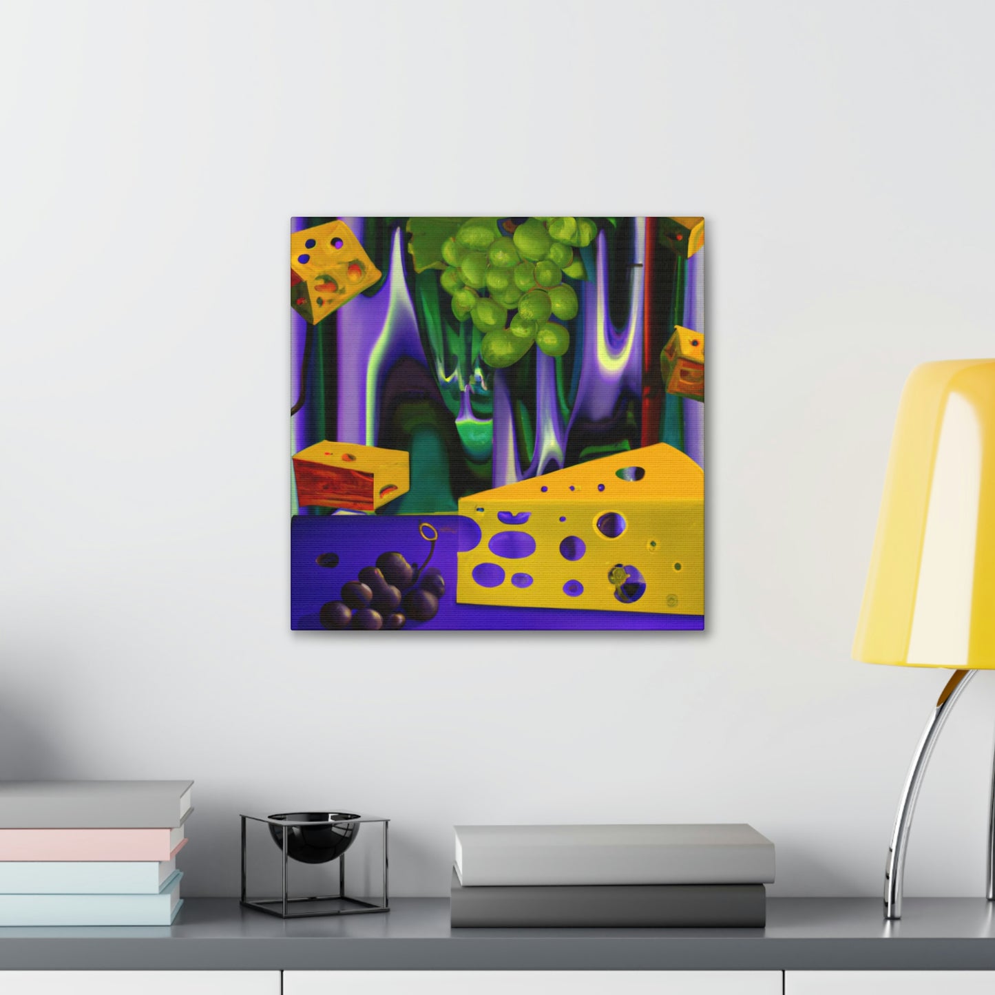 Cheese and Grapes Dream - Canvas