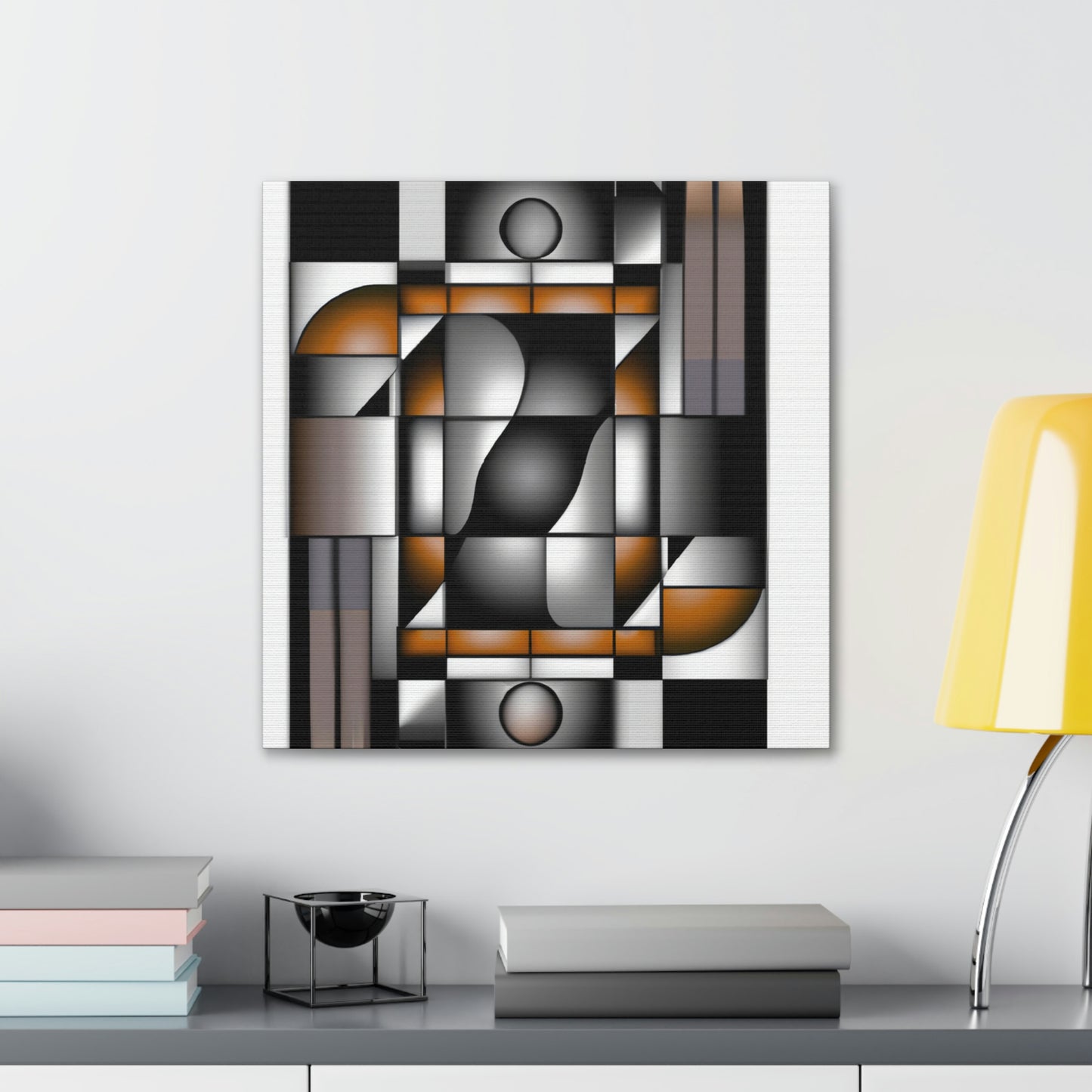 "Dazzling Deco Dreamscape" - Canvas