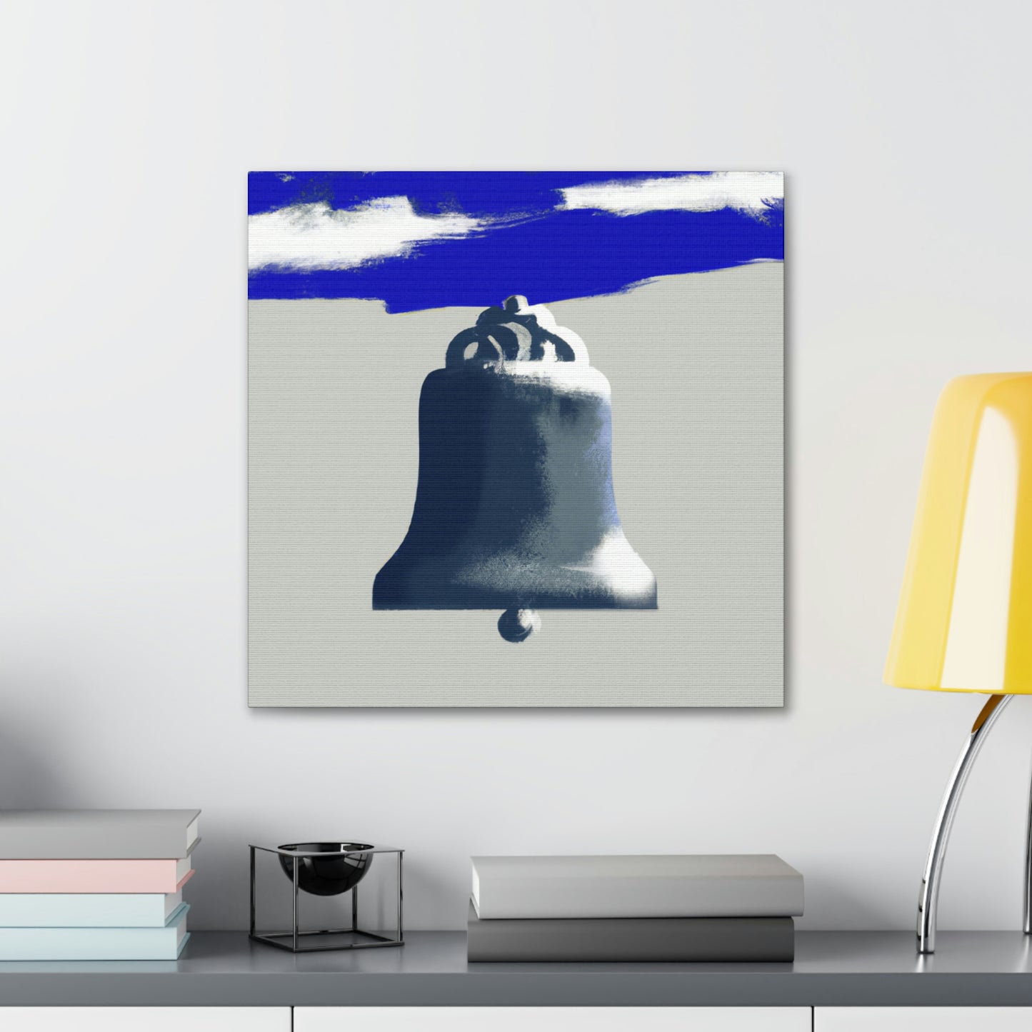 "Liberty Bell Minimalism" - Canvas