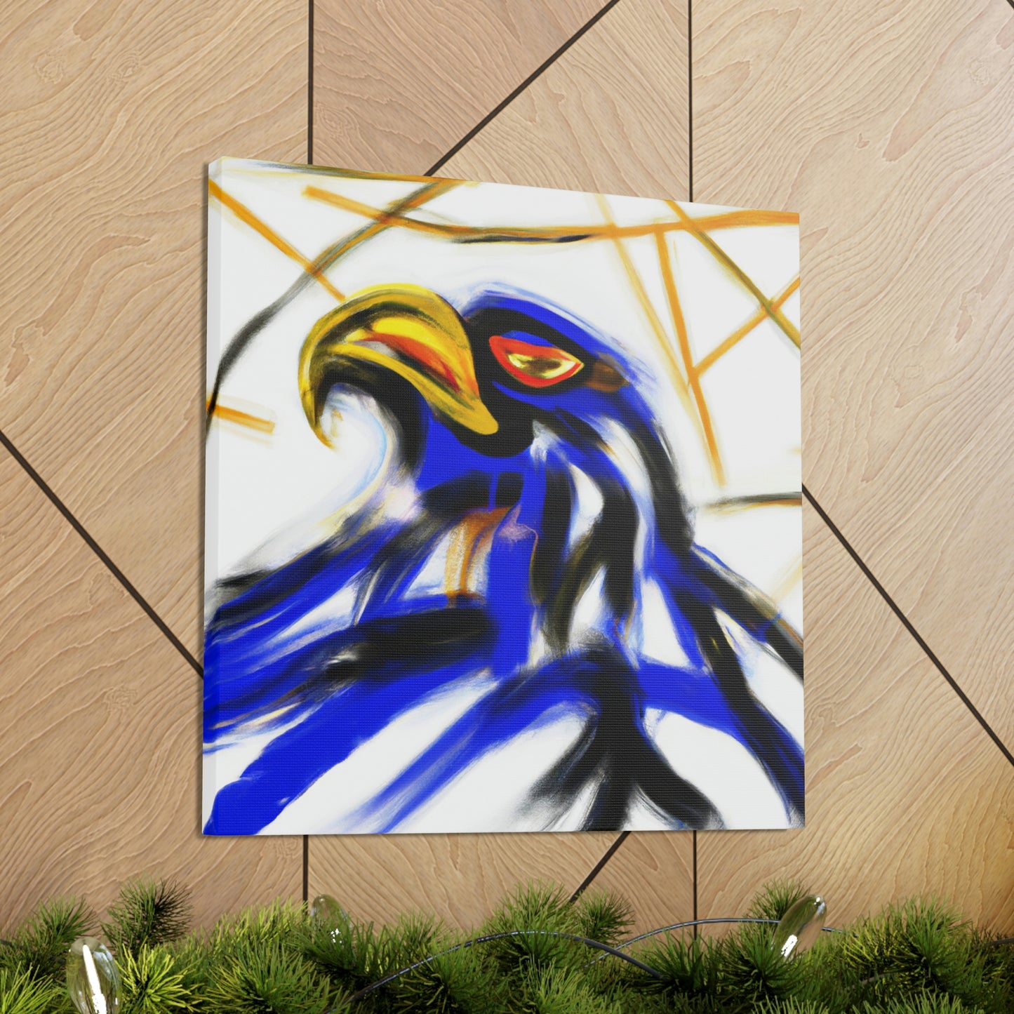 Eagle in Expressionism - Canvas