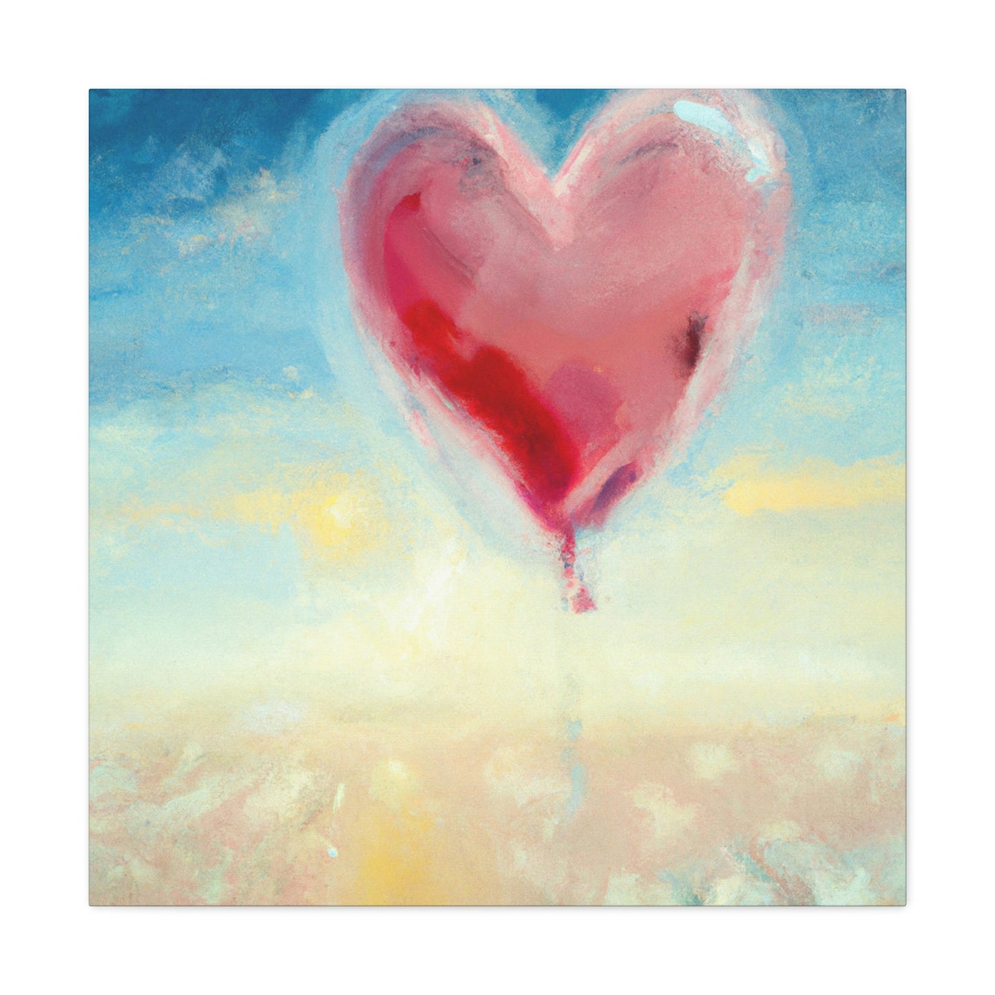 "Heart in the Air" - Canvas