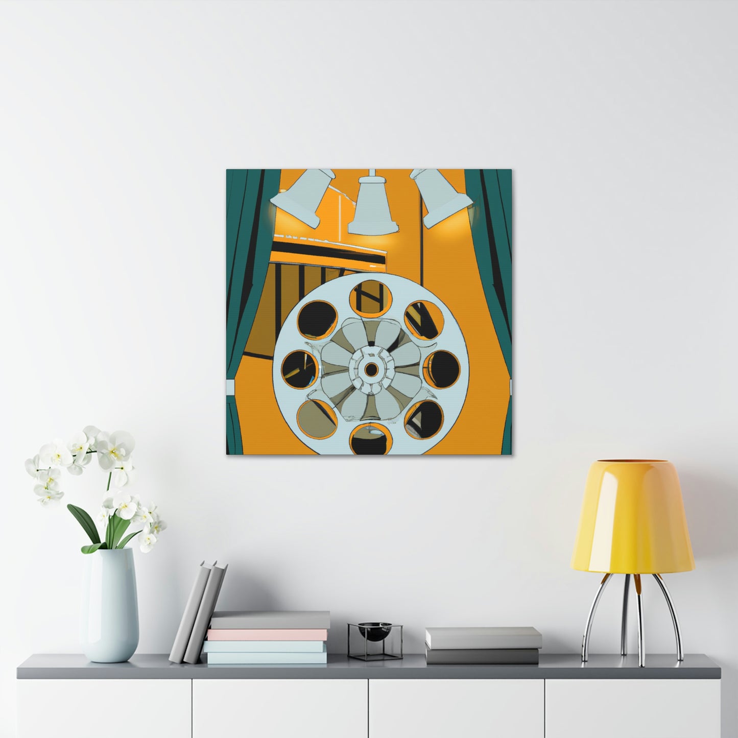 Movie Reels Deco. - Canvas