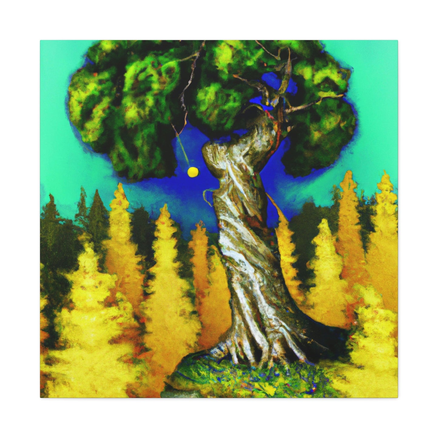 Cedars in Dreamland - Canvas