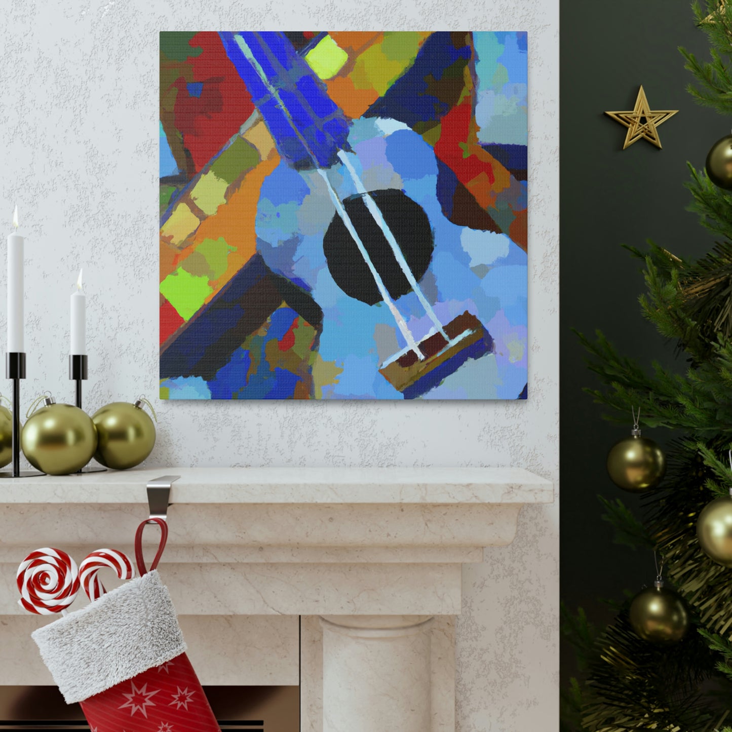 Ukelele in Harmony - Canvas