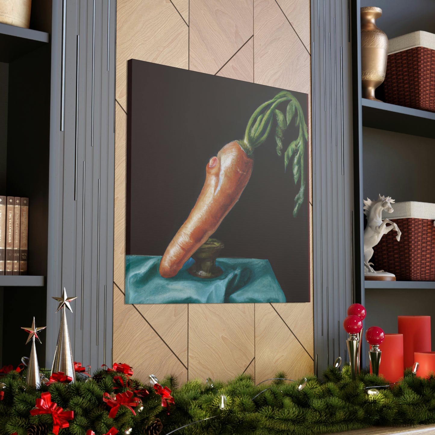 "Carrot Utopia Splendor" - Canvas