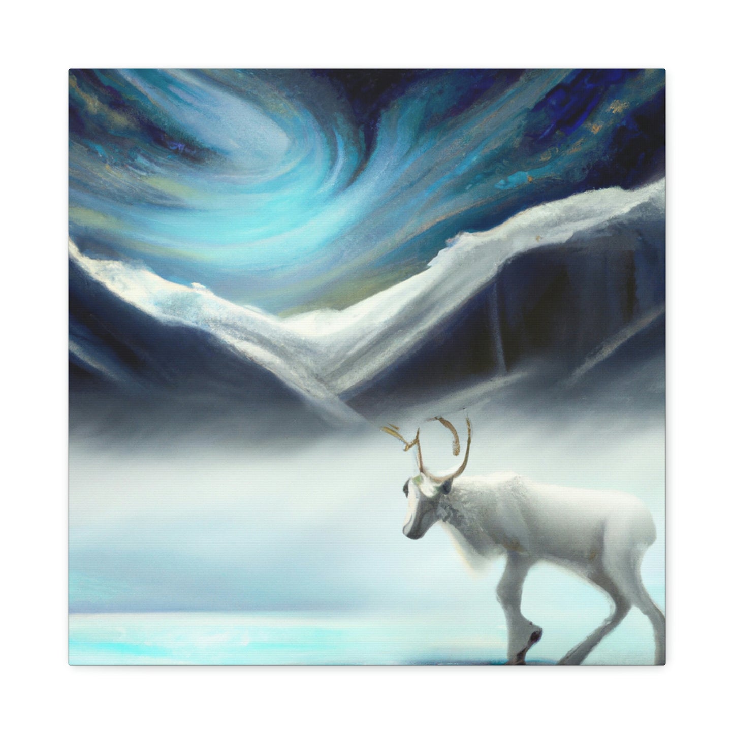 "Reindeer In Wonderland" - Canvas