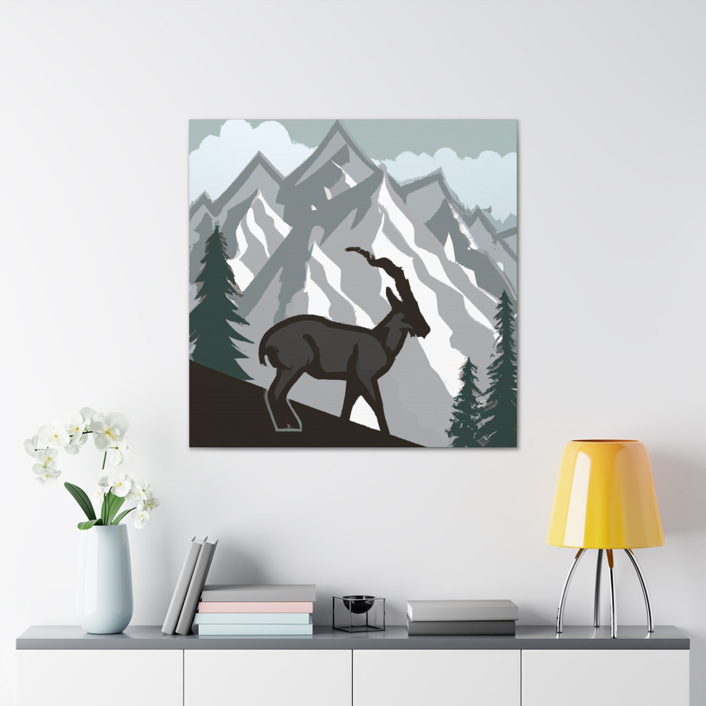 "Chamois Gleaming Glaze" - Canvas