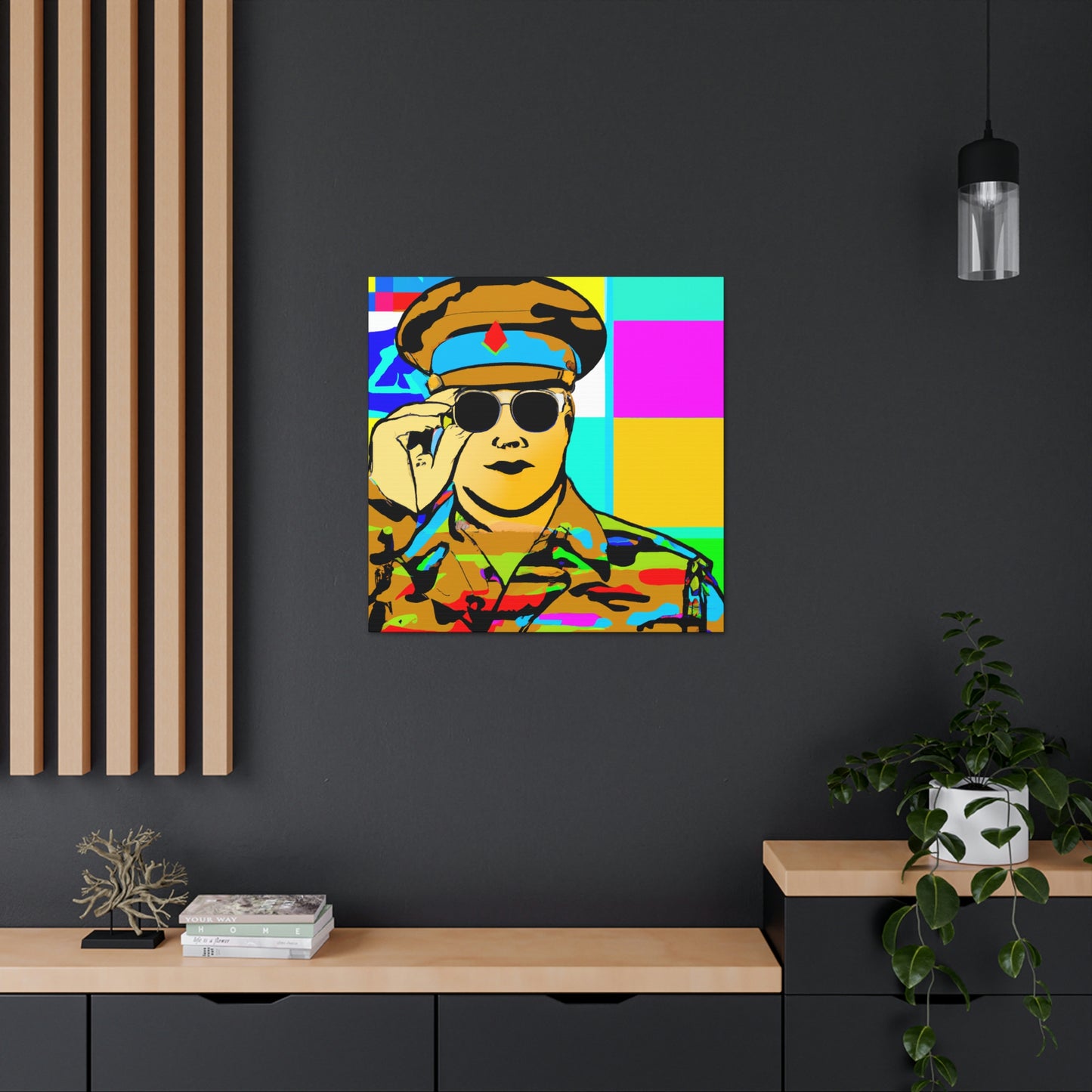 Supply Sergeant Pop Art - Canvas