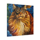 Maine Coon Majesty - Canvas