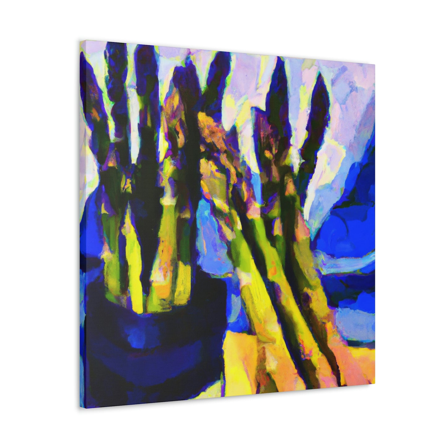 "Asparagus in Fauvism" - Canvas