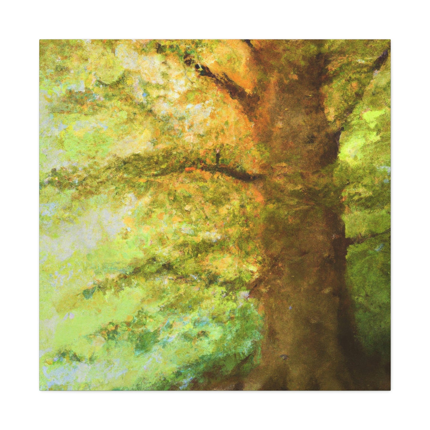 "Beech Tree Labyrinth Dream" - Canvas