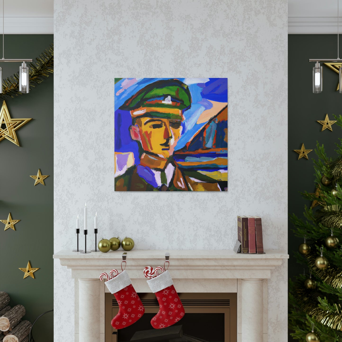 Engineer in Fauvism - Canvas