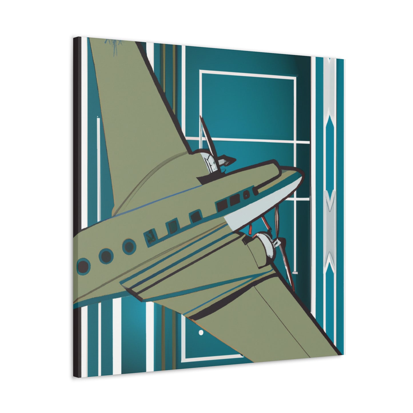 Vintage Flying Splendor - Canvas